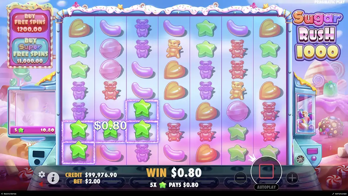 Sugar Rush 1000 demo