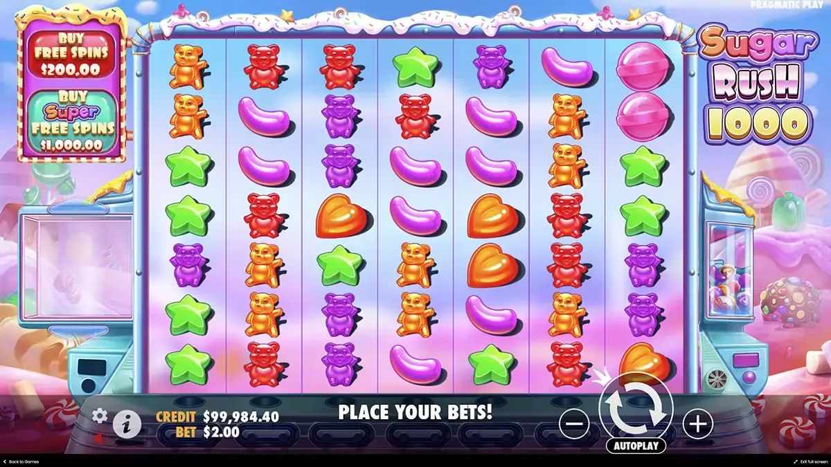 Πώς να διαχειριστείτε τα χρήματα στο Sugar Rush 1000